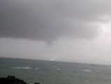 Pequeño tornado en Pontevedra