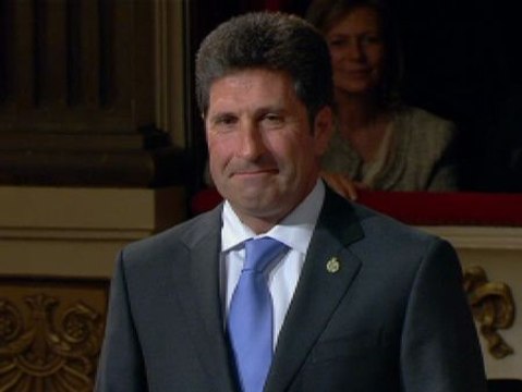 José María Olazábal recibe el Premio Príncipe de Asturias del Deporte