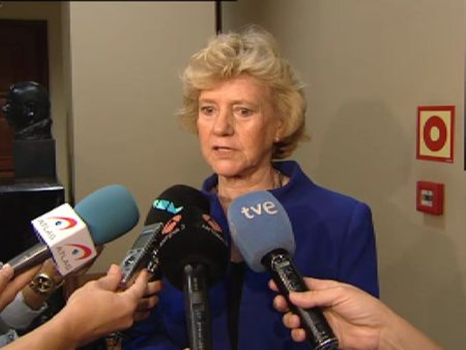 La defensora del Pueblo critica la "distancia y frialdad" de algunos organismos internacionales con el terrorismo