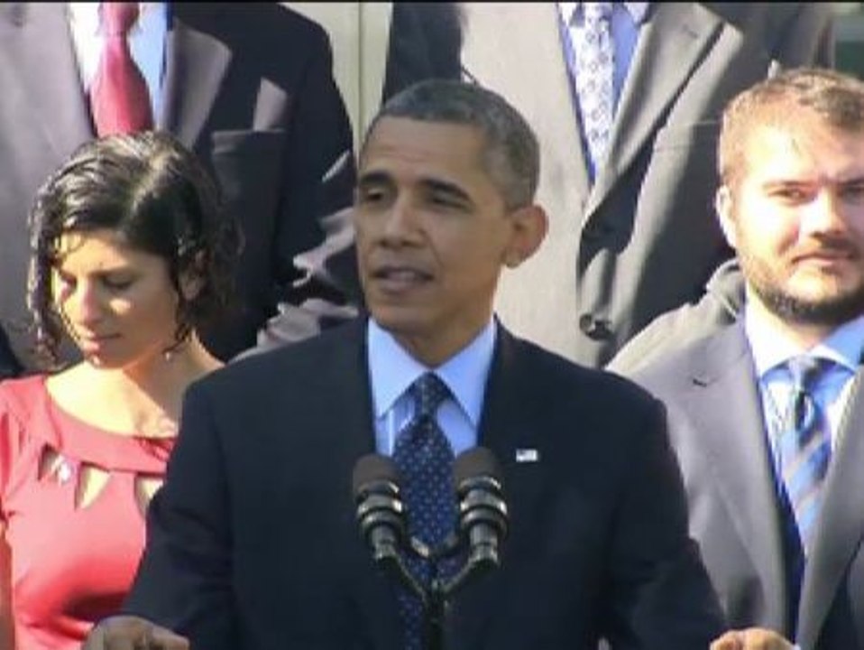 DESMAYO EN ACTO DE OBAMA