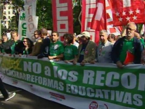 Arranca la semana de lucha contra la LOMCE