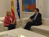 Rajoy recibe a Pedraza en Moncloa