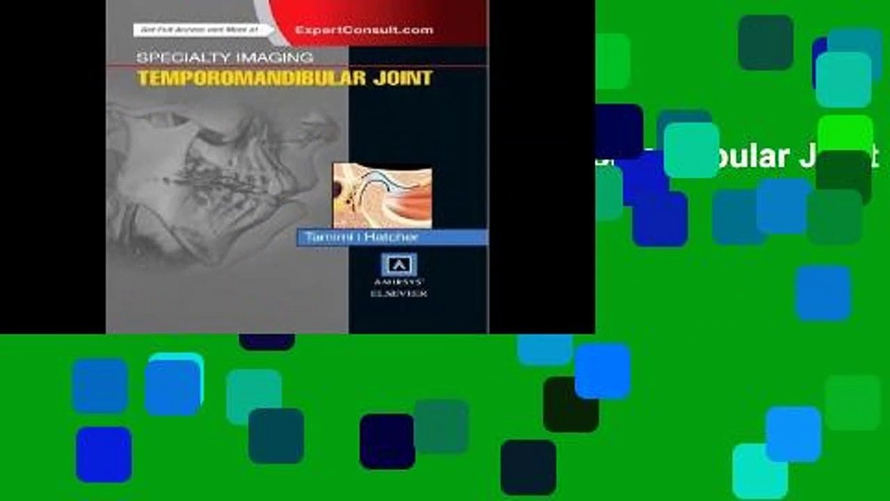 Library  Specialty Imaging: Temporomandibular Joint - Dania Faisal Tamimi