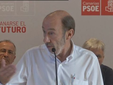 Rubalcaba: El Gobierno del PP ha perdido la mayoría social