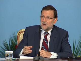 Rajoy: "España aporta hoy a la UE estabilidad porque tiene un gobierno con una mayoría que le permite gobernar"