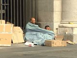 El centro de Madrid se llena de mendigos