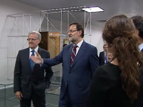 Kazajistán y Rajoy disfrutan de la pintura española