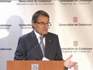 Artur Mas: "Grandeza es escuchar a la gente y dejarla votar"
