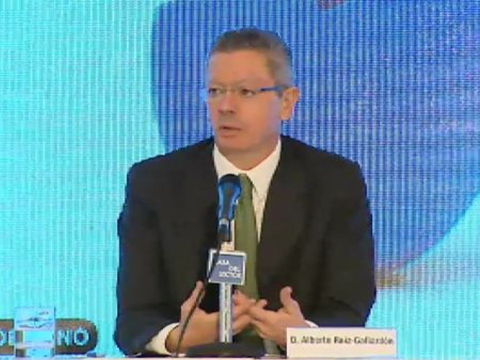 Ruiz-Gallardón asegura que la Corona está suficientemente legislada