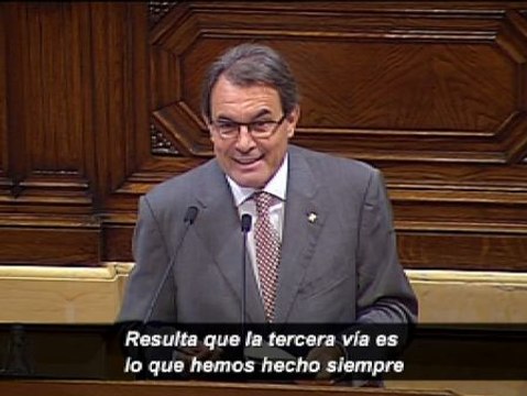 Mas: Estamos donde estamos porque hemos acumulado 100 años de decepciones sobre las terceras vías