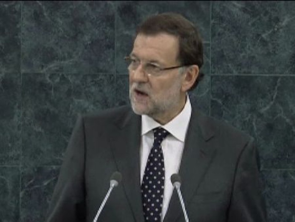 Rajoy: "España ha demostrado con hechos estar preparada para servir a Naciones Unidas desde su Consejo de Seguridad"