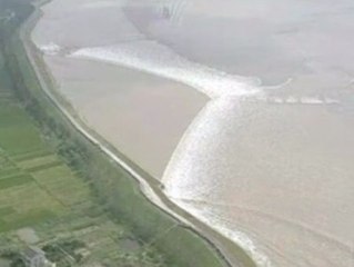 Espectáculo natural en el mar