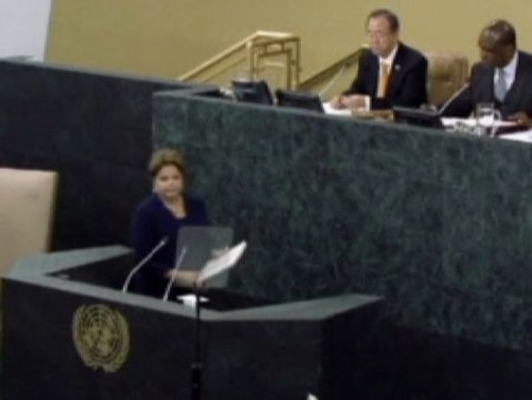Brasil abre la Asamblea de la ONU con críticas a Estados Unidos por espionaje.