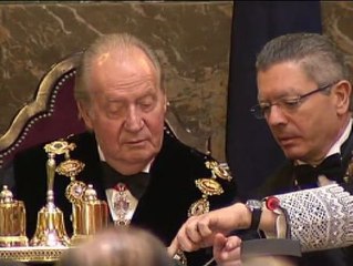 El Rey preside la apertura del año judicial