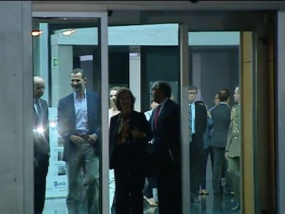 El Príncipe de Asturias: "Estamos muy contentos y animados. Ha ido como la seda"