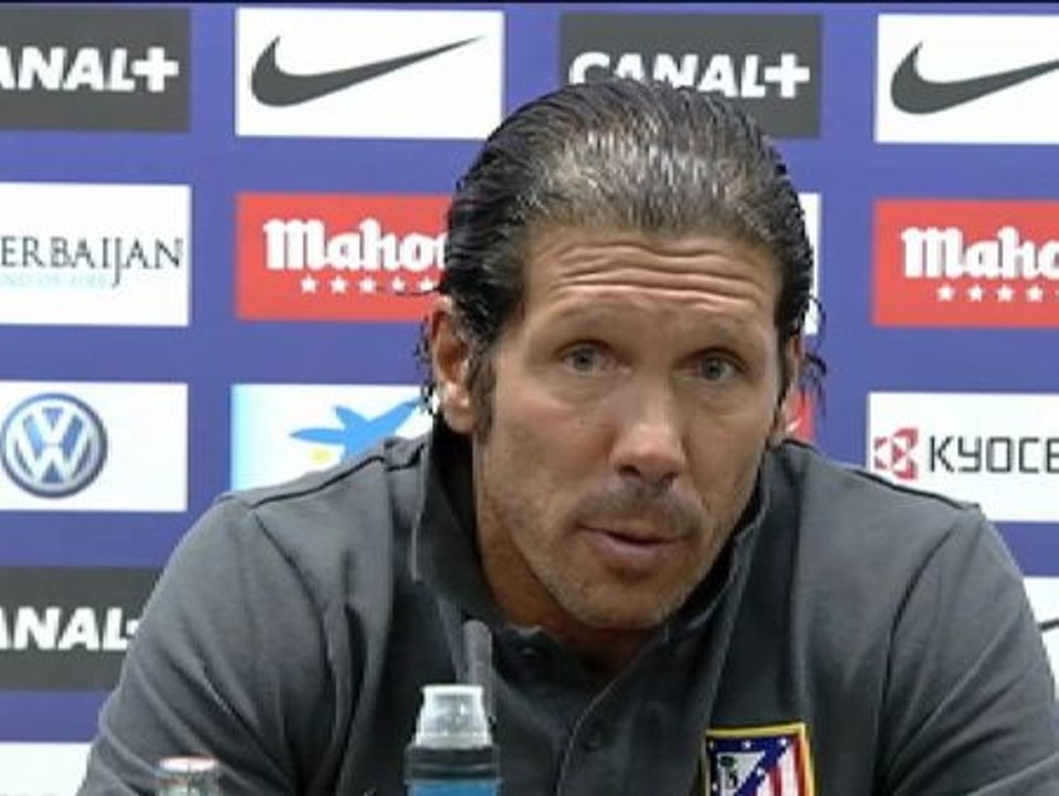 Simeone: "Todos se olvidan del Athletic, pero es candidato a estar muy cerca de los primeros"