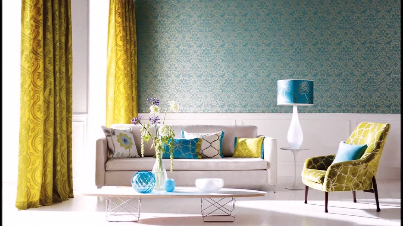 Wallpaper design for living room ! Home decoration ideas
