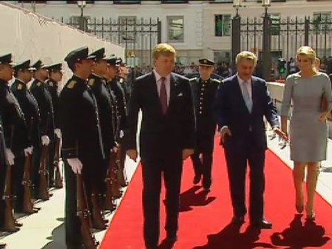Los reyes de Holanda visitan el Congreso de los Diputados