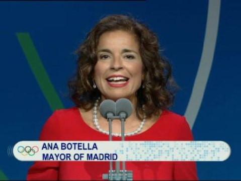 Discurso íntegro de Ana Botella a los miembros del COI