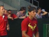 Rafa Nadal se une al equipo de Copa Davis en Madrid