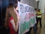 Las protestas marcan la inauguración del curso en la universidad Autónoma