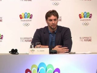 Pau Gasol: "Tenemos mucha ilusión por que este sea nuestro momento"