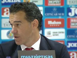 Luis García Plaza: "Esta victoria nos sirve como espaldarazo"