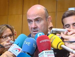 De Guindos: "Las perspectivas de crecimiento van a ser mejor de lo que habíamos proyectado"