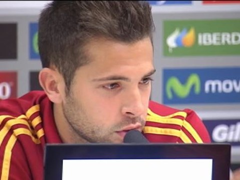 Jordi Alba: Cuando hago un partido mal me rajan a tope y cuando hago uno bueno estoy entre los 10 mejores de la historia