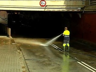 Скачать видео: Las fuertes lluvias provocan importantes daños en Cataluña