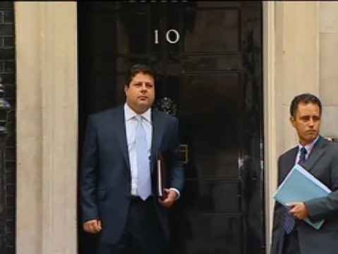 Cameron recibe a Picardo en Downing Street