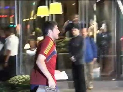 La selección española llega a Helsinki