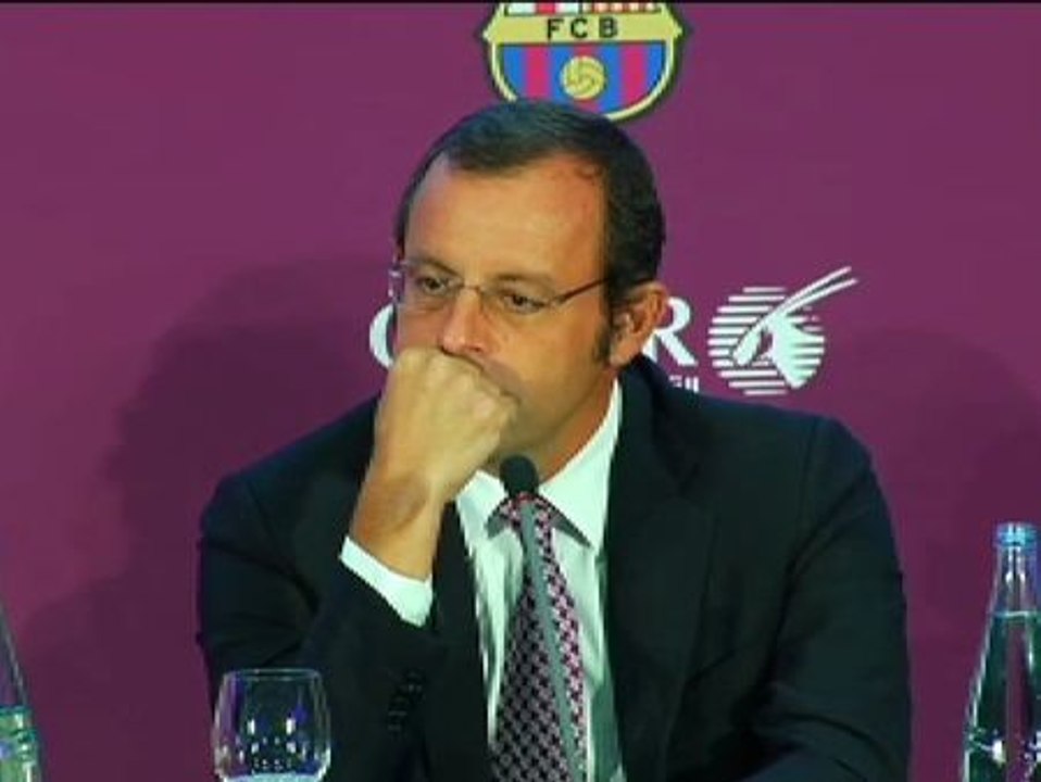 Sandro Rosell: "no hay ningún tipo de relación con el PSG más allá del patrocinio de Qatar Sports Investment"