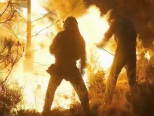 Nuevo desastre forestal por fuego en Orense