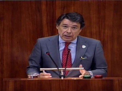 Polémico primer debate sobre el estado de la región de Ignacio González