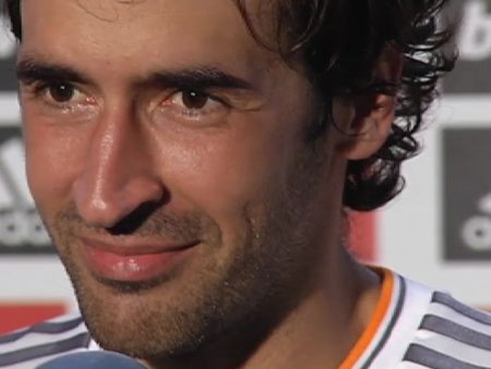 Raúl: "mejor partido homenaje no podía tener"