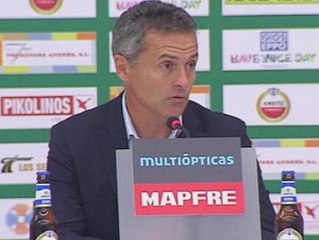 Juan Escribá: "Hay poco o nada que reprochar al grupo"