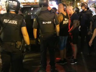 Noche de Violencia en Palma de Mallorca
