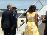 Los Obama, de vacaciones en una exclusiva isla