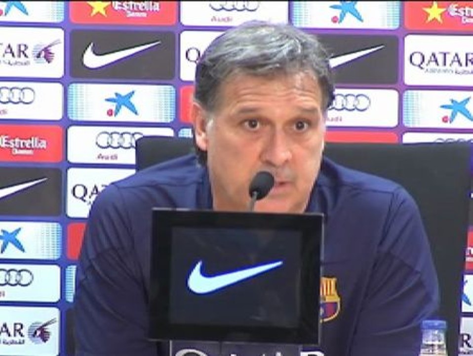Tata Martino: "Mi deseo esta temporada es poder jugar bien y poder ganar"