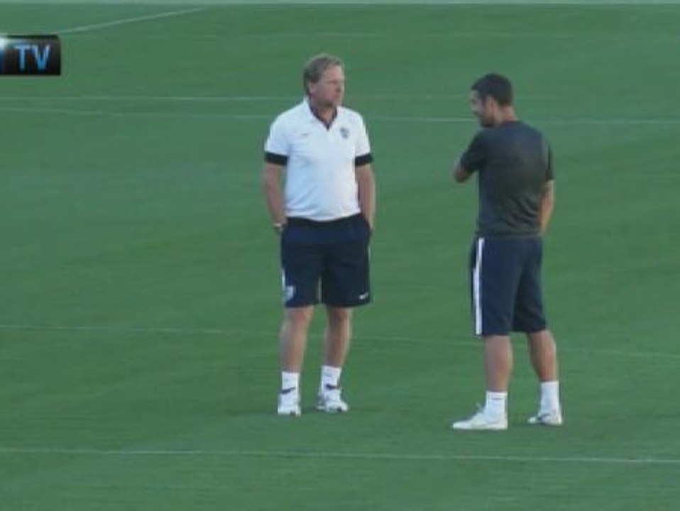 Schuster: "Estoy muy contento con la actitud de todos"