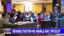 Rehabilitasyon ng Manila Bay, patuloy