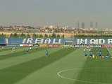 El Real Madrid se entrena con normalidad