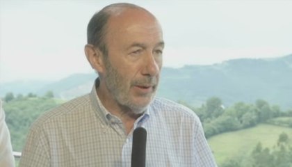 Rubalcaba censura "los excesos verbales" del Ministro de Exterior en el conflicto con Gibraltar