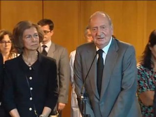 Don Juan Carlos: "Todos los españoles estamos unidos en este momento"