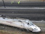 Rescate de las víctimas del accidente ferroviario en Santigo de Compostela