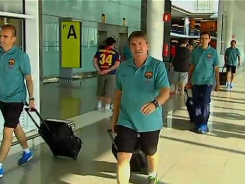 El Barça viaja a Munich para el amistoso ante el Bayern