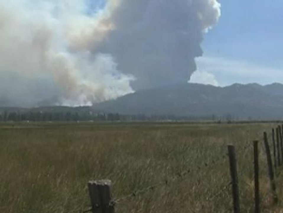 Los incendios de California obligan a evacuar a cientos de personas
