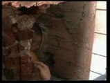 Rescatan a un niño que quedó atrapado en un callejón del centro de China
