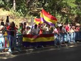 Gritos contra la monarquía en Cáceres